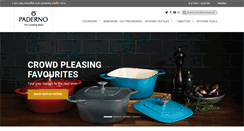 Desktop Screenshot of paderno.com